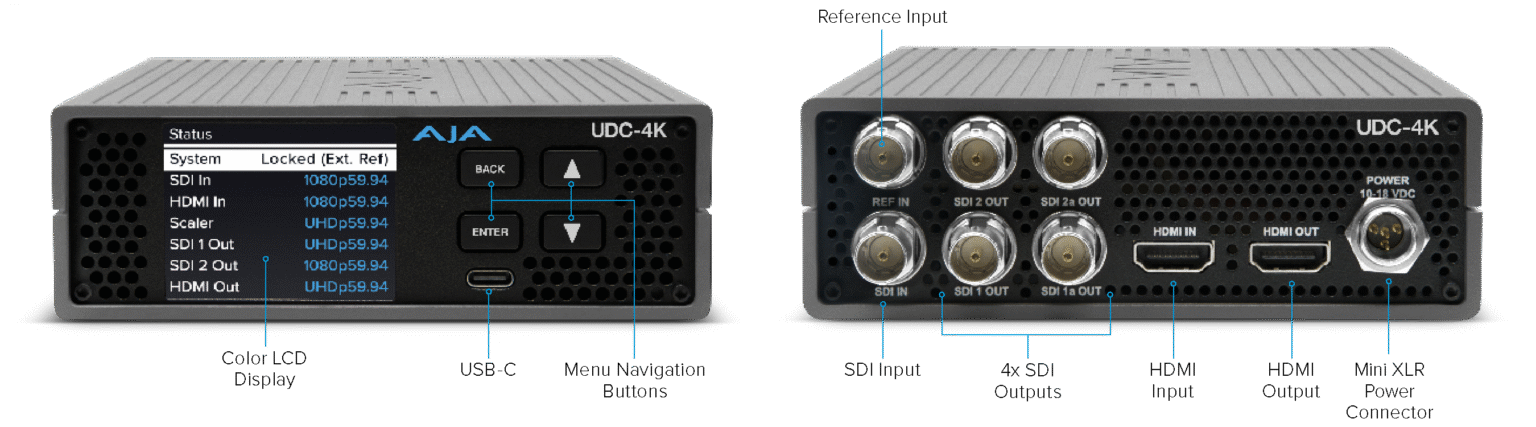 UDC-4K AJA Mediasys