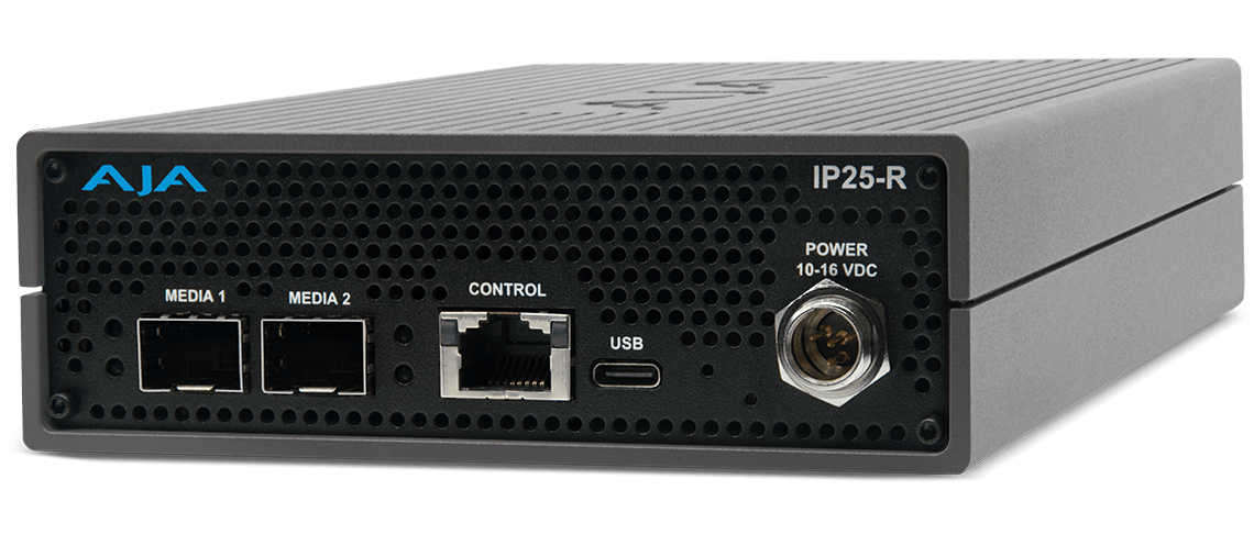 AJA IP25-R ST 2110 to SDI HDMI converter